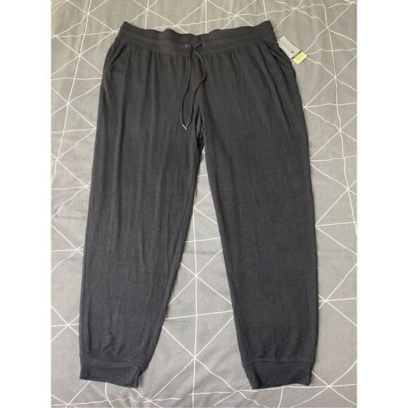 Ideology Plus Size 3XL Drawstring Knit Joggers - Picture 1 of 7